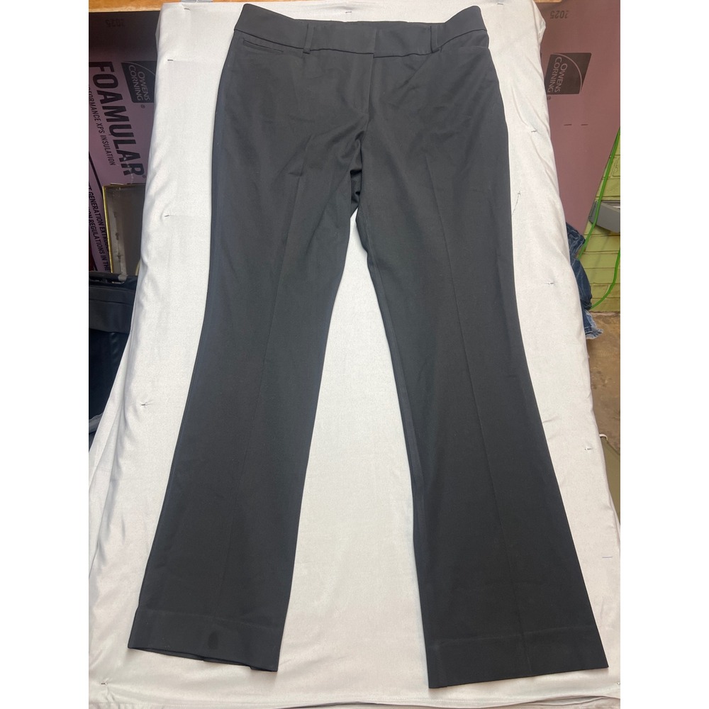 New York & Company 7th Avenue Design Studio Black Dress Pants Tall 16